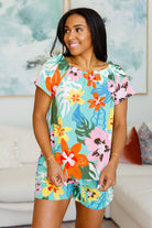 Hawaii's Finest Floral Top (Online Exclusive) - Uptown Boutique Ramona