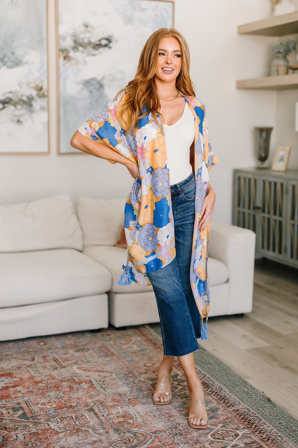 Hayes High Rise Wide Leg Crop Jeans - Uptown Boutique Ramona
