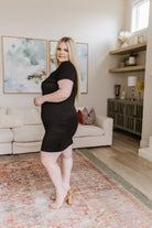 Head Over Heels Asymmetrical Neckline Dress (Online Exclusive) - Uptown Boutique Ramona