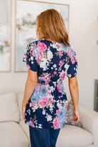 Hello Hummingbird Floral Top (Online Exclusive) - Uptown Boutique Ramona