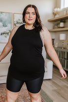 Here to Slay Tank in Black (Online Exclusive) - Uptown Boutique Ramona