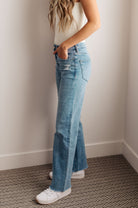 Hope High Rise Wide Leg Jeans (Online Exclusive) - Uptown Boutique Ramona