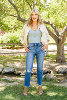 Howdy Embroidery Boyfriend Jeans (Online Exclusive) - Uptown Boutique Ramona