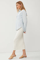 Important Note Blouse - Uptown Boutique Ramona