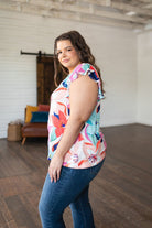 Impossible to Ignore Floral Blouse (Online Exclusive) - Uptown Boutique Ramona