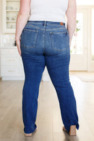 Josephine Mid Rise Raw Hem Bootcut Jeans (Online Exclusive) - Uptown Boutique Ramona