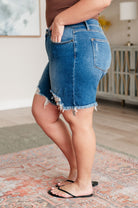 Kelsey Mid Rise Distressed Cutoff Shorts (Online Exclusive) - Uptown Boutique Ramona