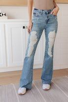 Kiana High Rise Heavy Destroy Flare (Online Exclusive) - Uptown Boutique Ramona