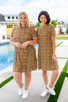 Lead Me On Leopard Print Dress (Online Exclusive) - Uptown Boutique Ramona