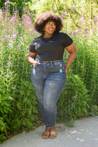 Lily Hi - Waisted Tummy Control Jeans (Online Exclusive) - Uptown Boutique Ramona