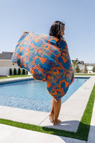Luxury Beach Towel in Bird Of Paradise - Uptown Boutique Ramona