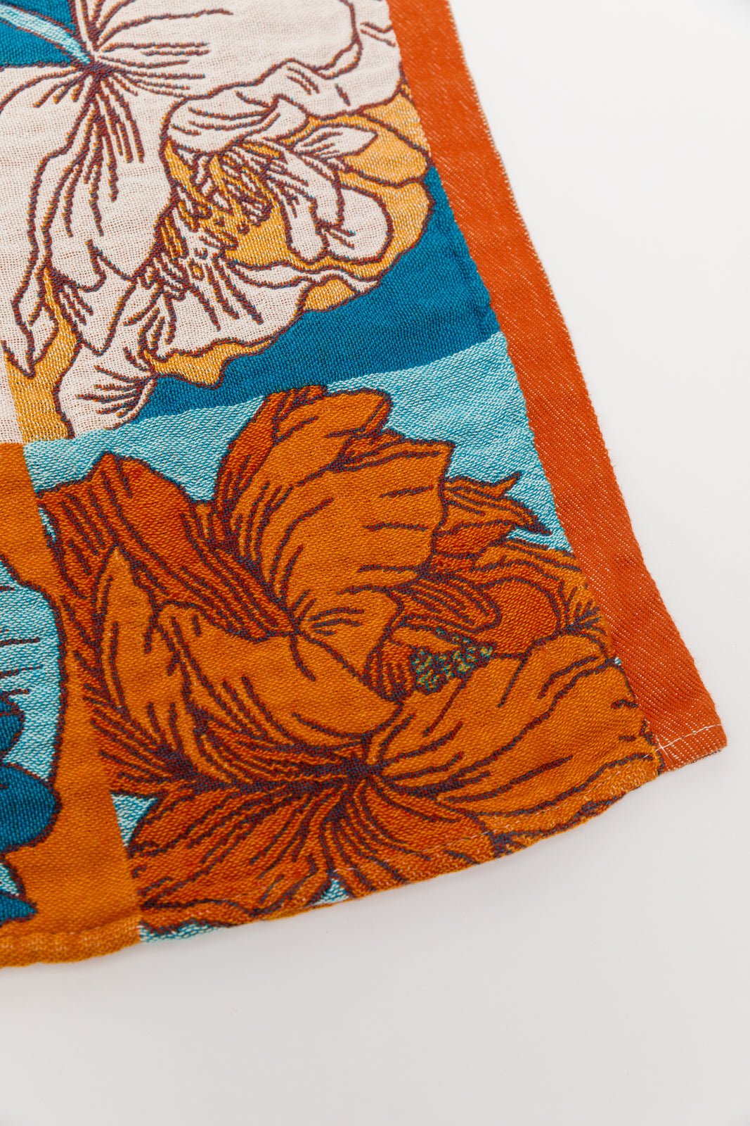 Luxury Beach Towel in Block Floral - Uptown Boutique Ramona