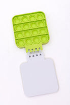 Mini Pop It Notebook in Green (Online Exclusive) - Uptown Boutique Ramona