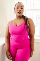 Move With Me Pink Tank (Online Exclusive) - Uptown Boutique Ramona