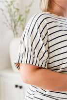 Much Ado About Nothing Striped Top (Online Exclusive) - Uptown Boutique Ramona