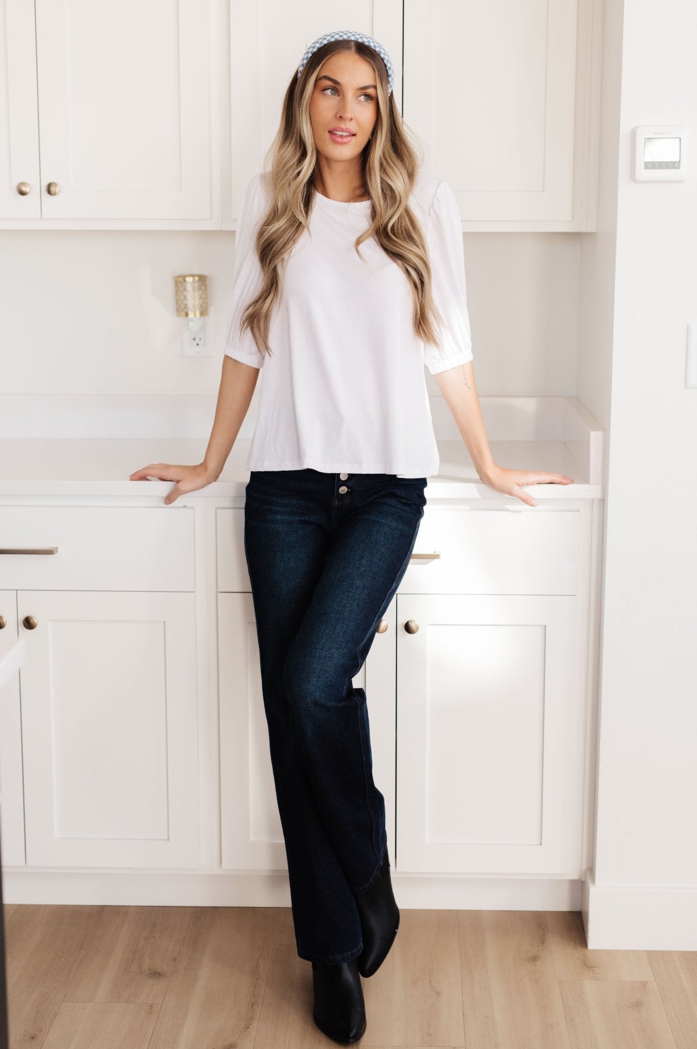 New Days Ahead White Blouse (Online Exclusive) - Uptown Boutique Ramona
