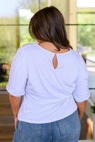 New Days Ahead White Blouse (Online Exclusive) - Uptown Boutique Ramona