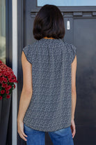 Not So Conventional Cap Sleeve Top (Online Exclusive) - Uptown Boutique Ramona