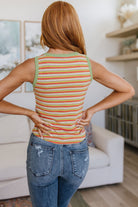 Now and Forever Striped Tank (Online Exclusive) - Uptown Boutique Ramona