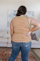 Now and Forever Striped Tank (Online Exclusive) - Uptown Boutique Ramona