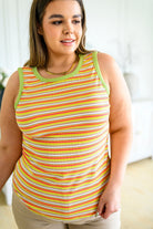 Now and Forever Striped Tank (Online Exclusive) - Uptown Boutique Ramona