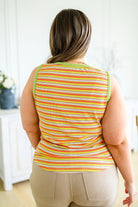 Now and Forever Striped Tank (Online Exclusive) - Uptown Boutique Ramona