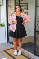 Polo Match Square Neck Dress (Online Exclusive) - Uptown Boutique Ramona