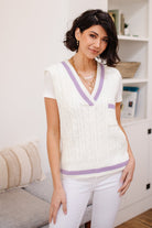 Power Girl Sweater Vest (Online Exclusive) - Uptown Boutique Ramona