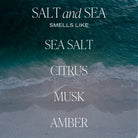 Salt and Sea Candle - Uptown Boutique Ramona