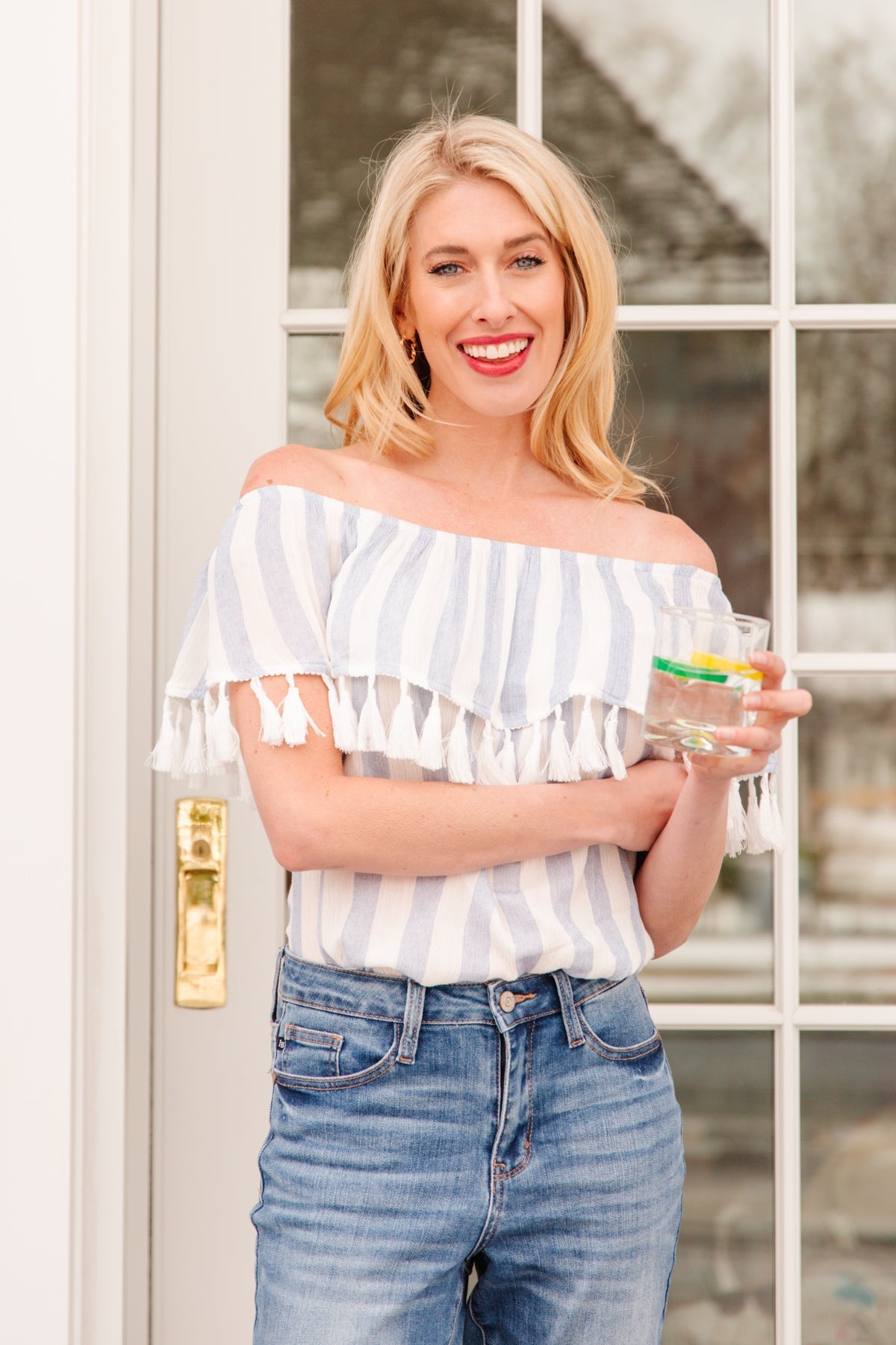 Set Yourself Free Striped Top (Online Exclusive) - Uptown Boutique Ramona