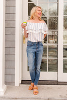 Set Yourself Free Striped Top (Online Exclusive) - Uptown Boutique Ramona